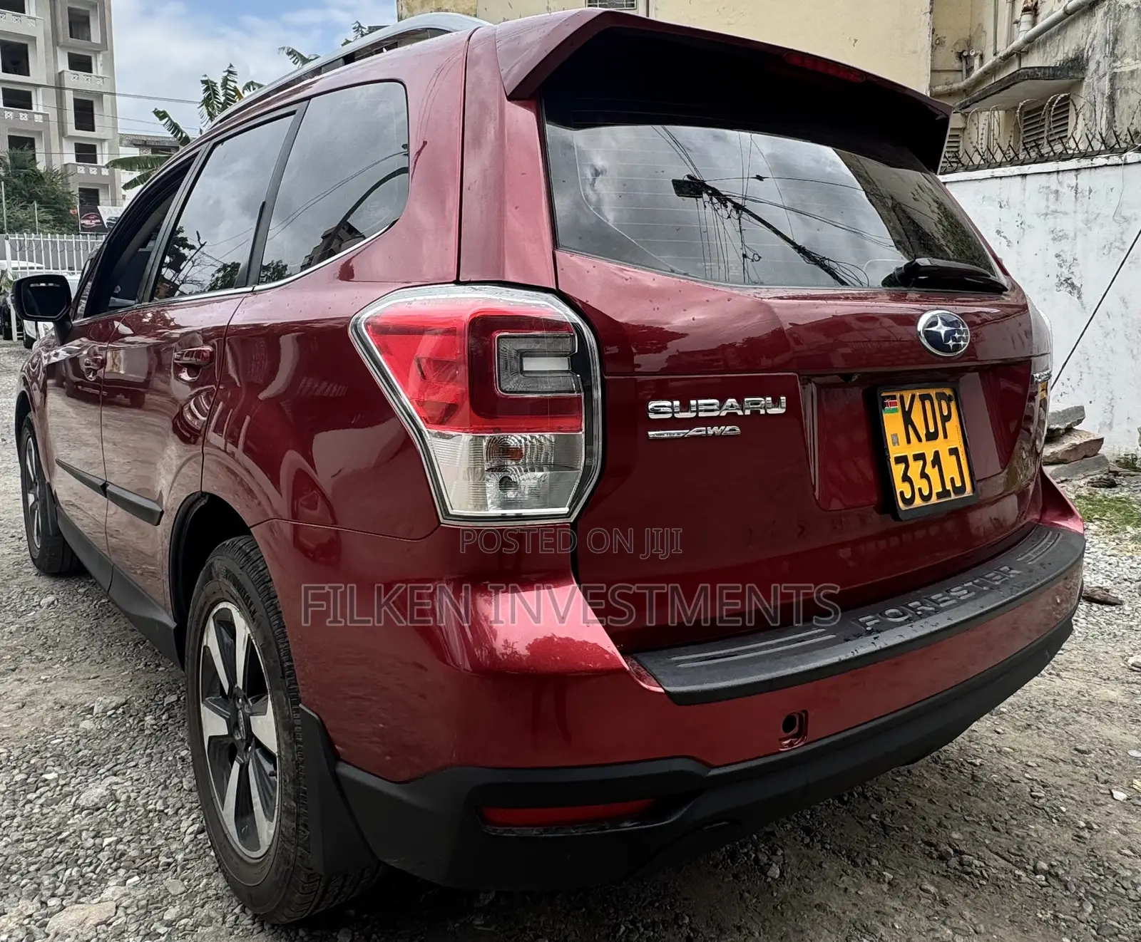 Subaru Forester 2016 Burgundy