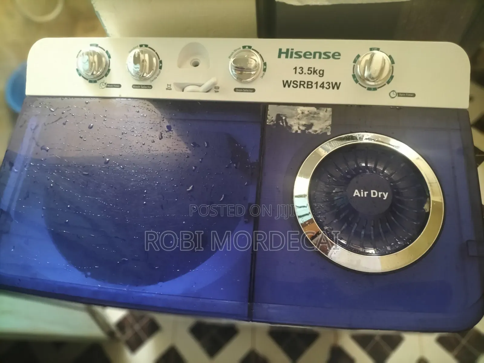 Hisense 13.5kg Twin Tub Washing Machine
