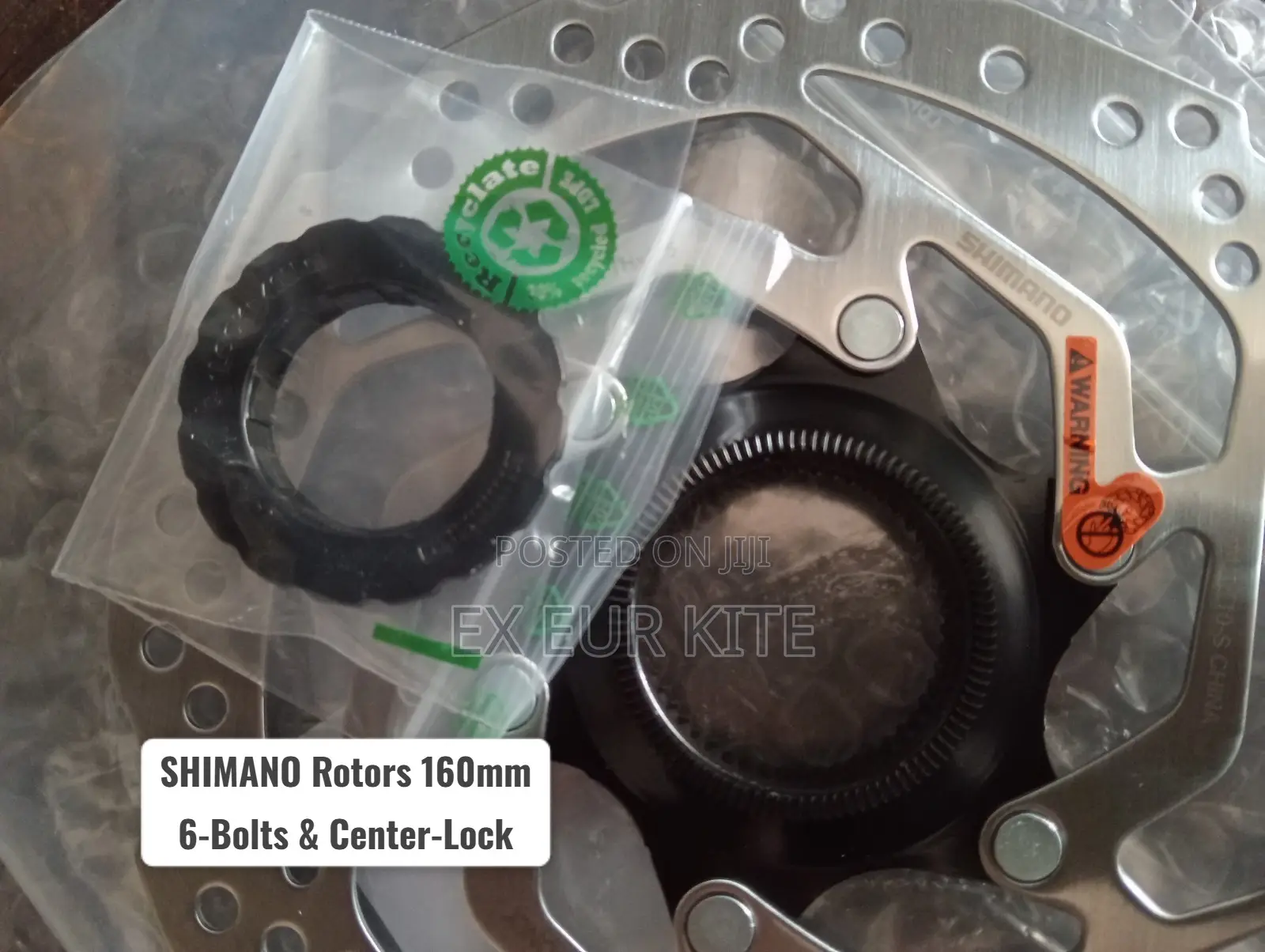 Shimano 160mm Rotors Brake Disk, 6-Bolts and Center-Lock