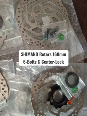 Shimano 160mm Rotors Brake Disk, 6-Bolts and Center-Lock