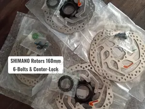 Shimano 160mm Rotors Brake Disk, 6-Bolts and Center-Lock