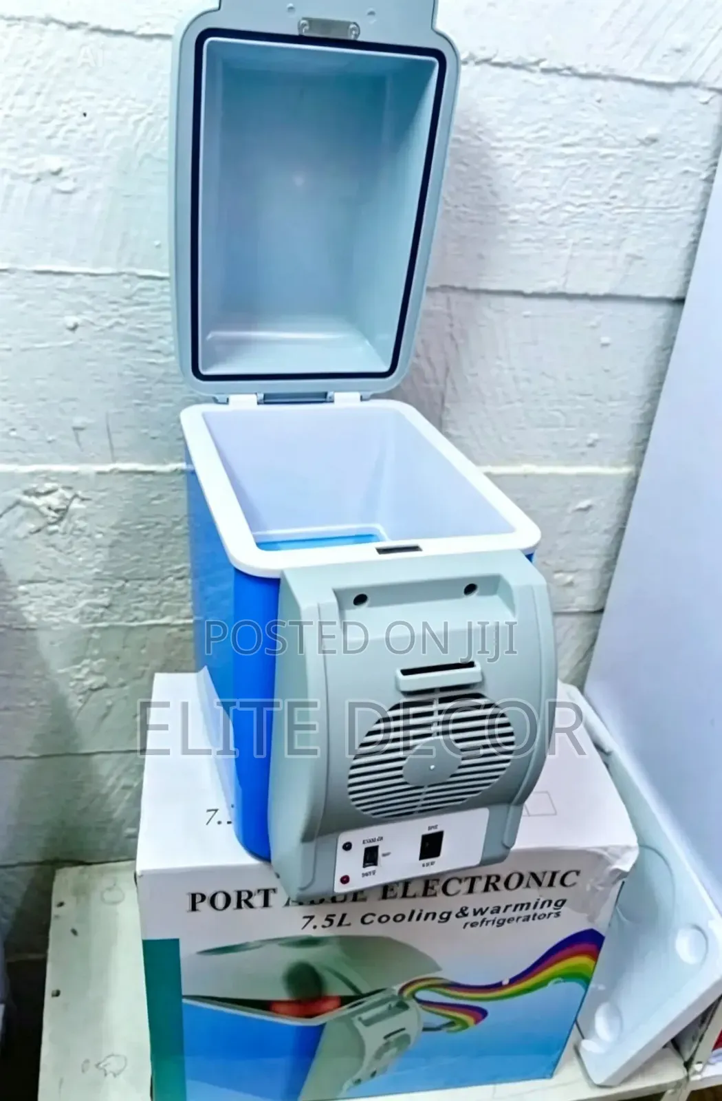 Portable 7.5L Car Fridge Cooler Warmer – 12V MiniTravel Refrigerator