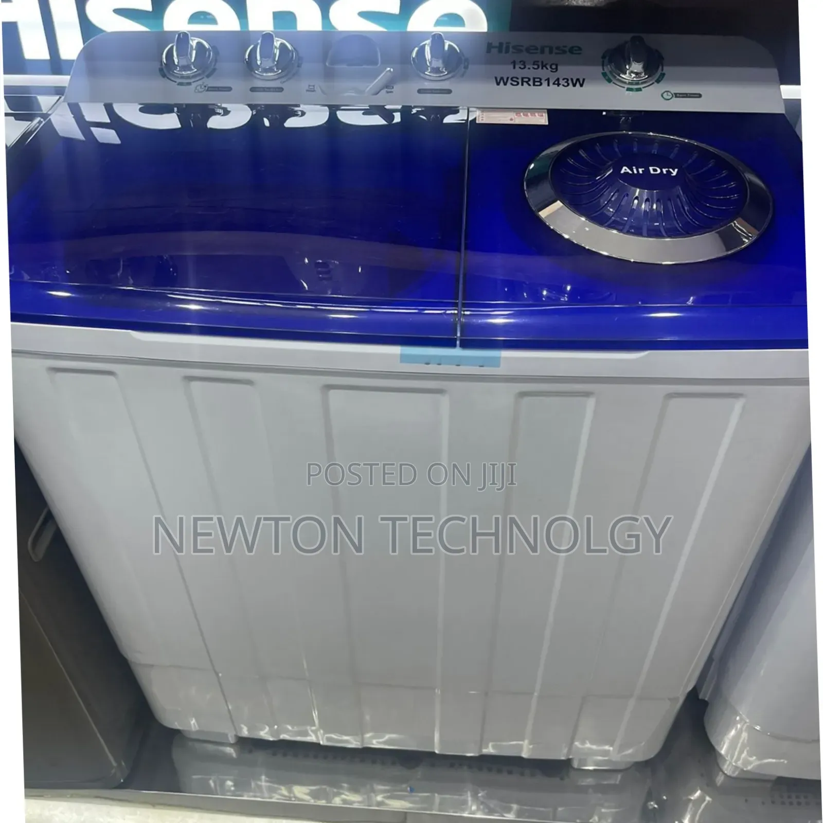 Hisense 14kgs Top Load Twin Tub Semi Automatic Washing Machine