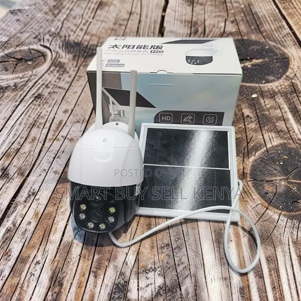 High Definition 4G PTZ Outdoor Security Motion Sensor Solar Camera