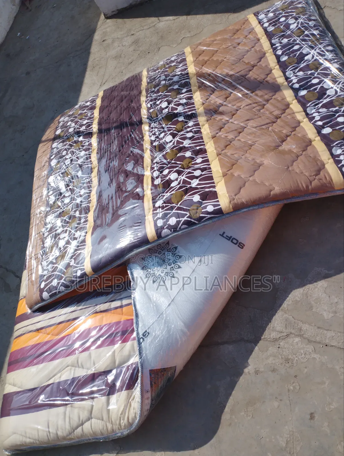 5×6 Comfortable Orthopedic Quilted Bed Mattress Topper