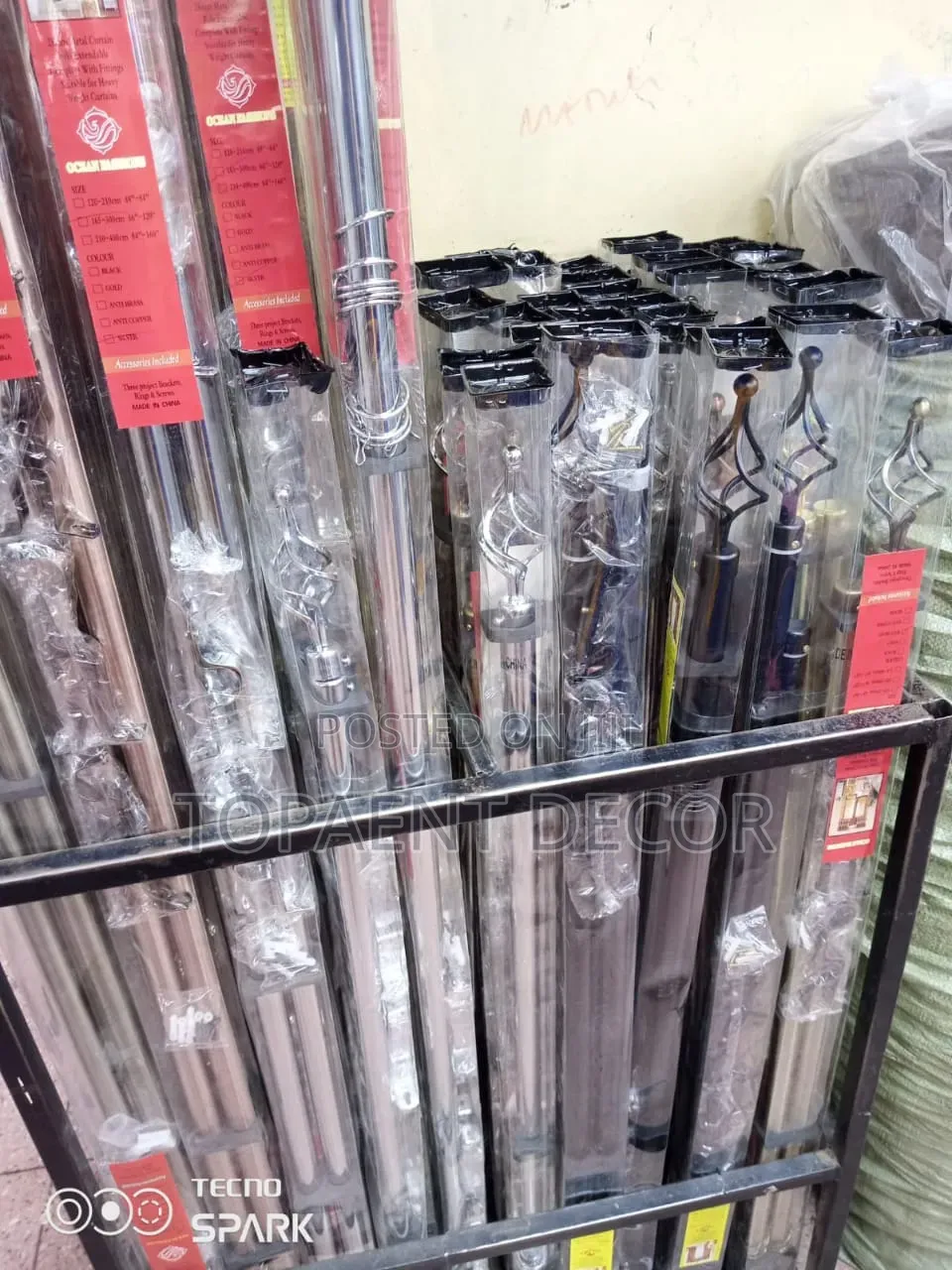 Adjustable Window Curtain Rods