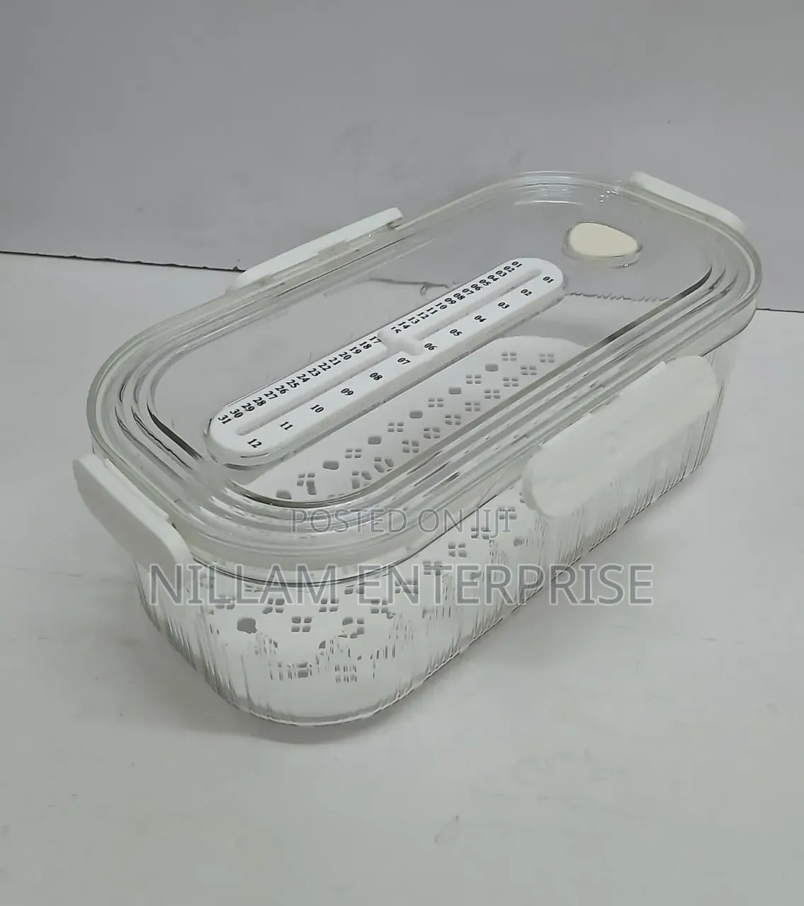 Timekeeping Stackable Fridge /Storage Organizer 3.5 LTRS