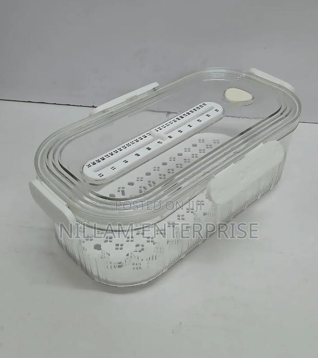 Timekeeping Stackable Fridge /Storage Organizer 3.5 LTRS - main view