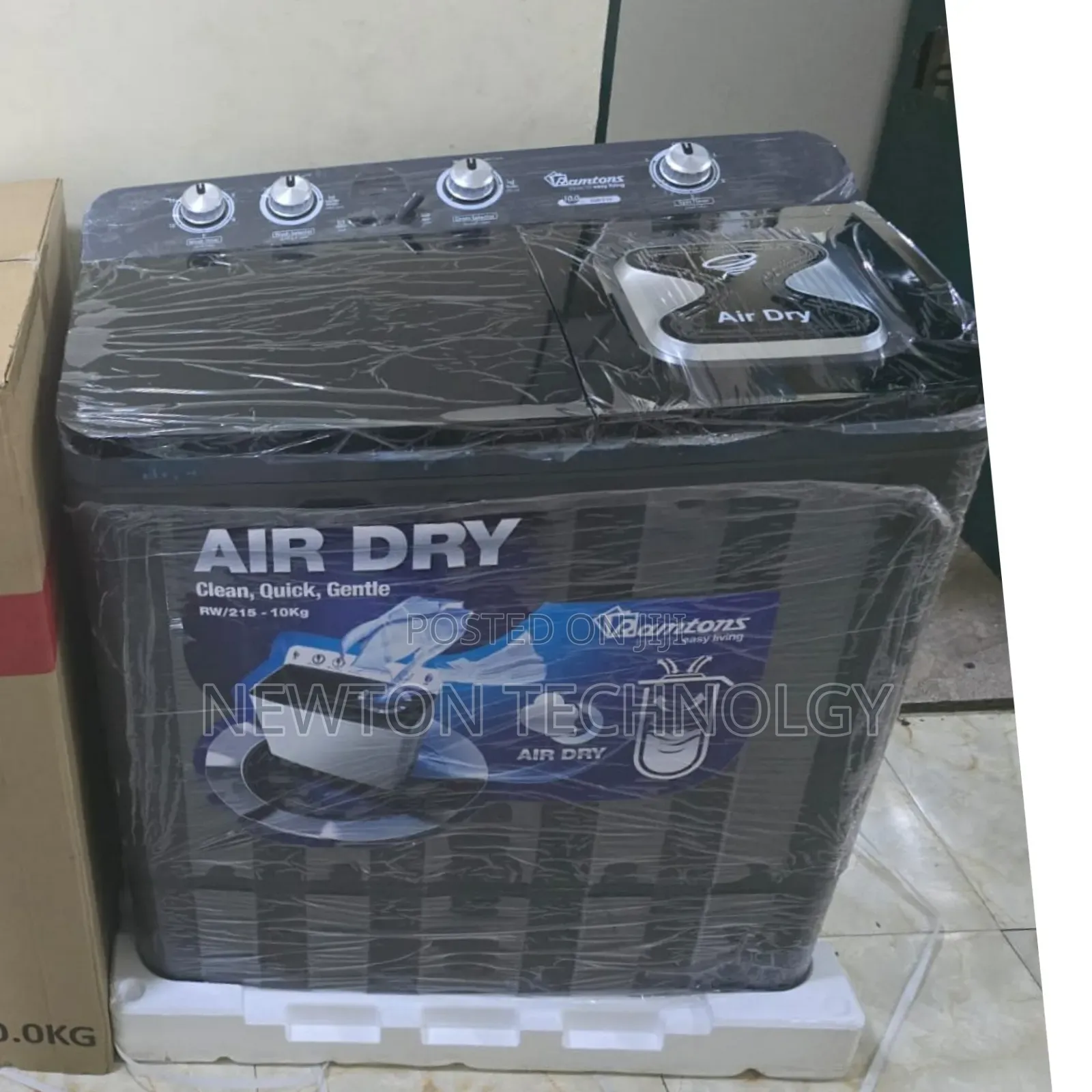 Black Ramtons 10kgs Top Load Twin Tub Washing Machine at 28999