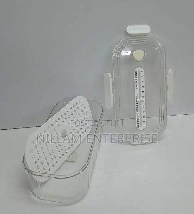 Timekeeping Stackable Fridge /Storage Organizer 3.5 LTRS - thumbnail 3