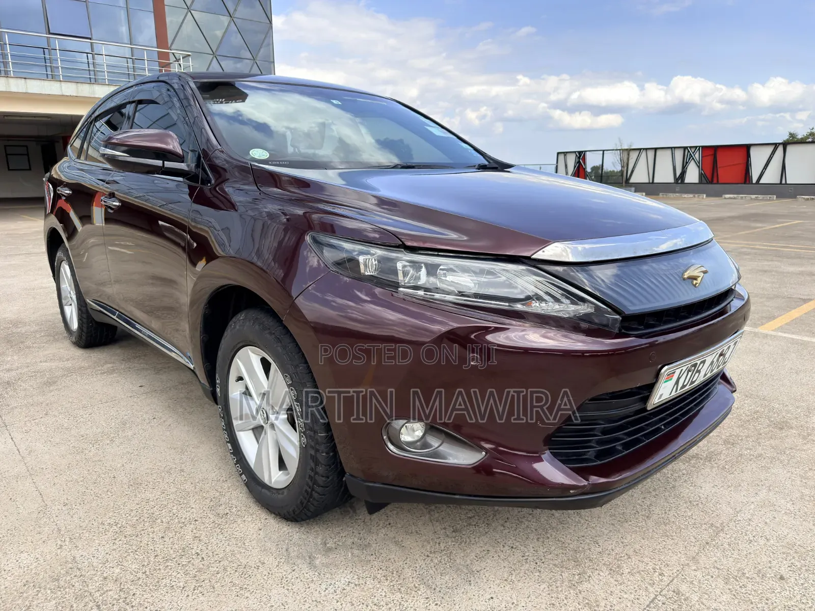 Toyota Harrier 2014 White