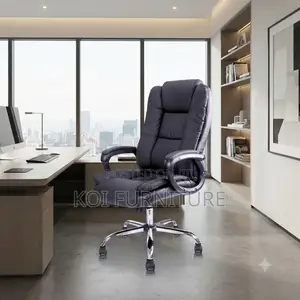 Office Chairs; High Back Anatomically Executive Leather Office Chair