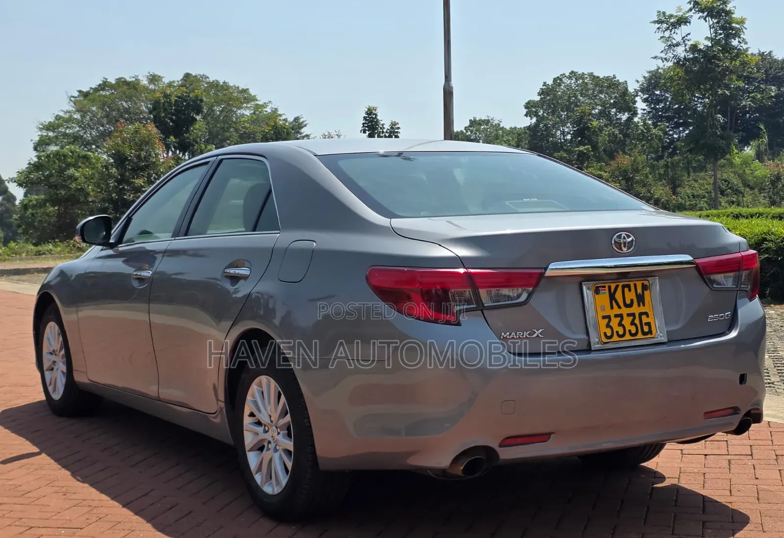 Toyota Mark X 2013 Gray