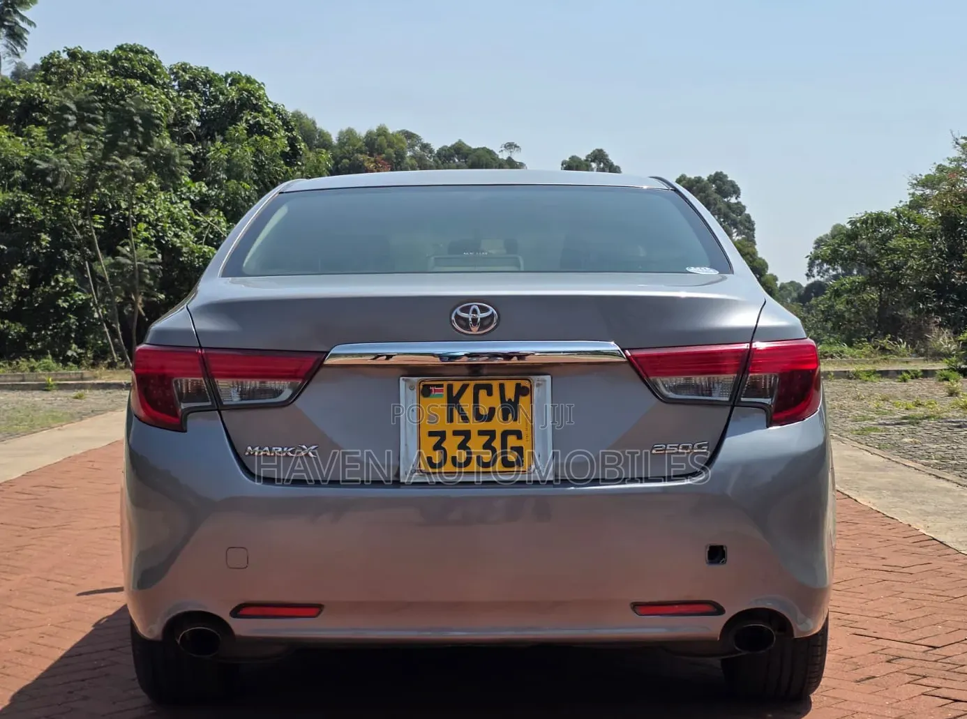 Toyota Mark X 2013 Gray