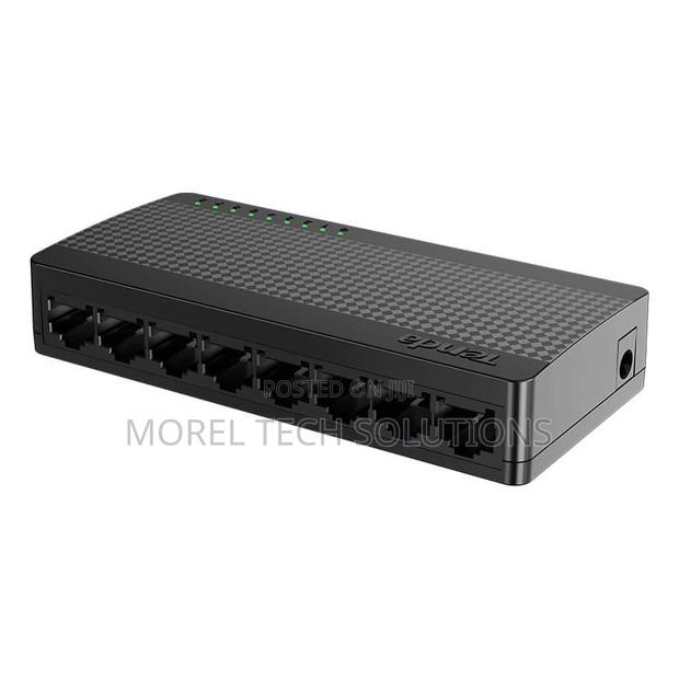 8-Port Gigabit Network Switch Plug Play High-Speed Ethernet Hub S108 - thumbnail 2