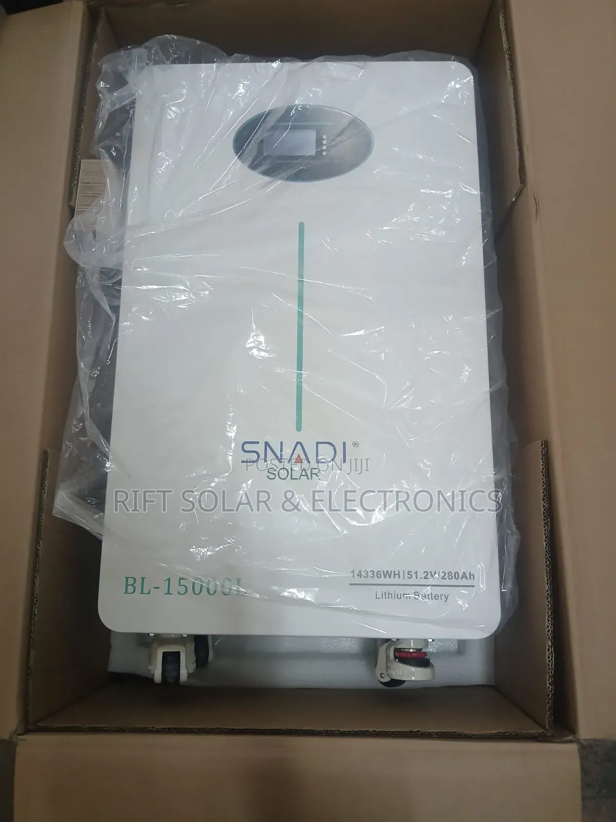14kwh - 48v (280ah) Lithium Ion Battery 8000 Cycle 10 Yrs Warranty