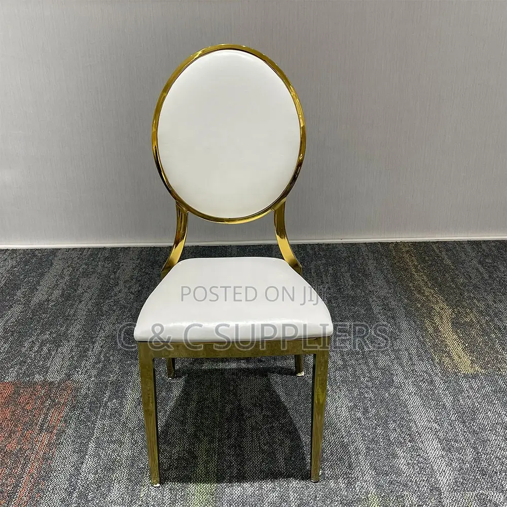 Modern Round Back Wedding Chair