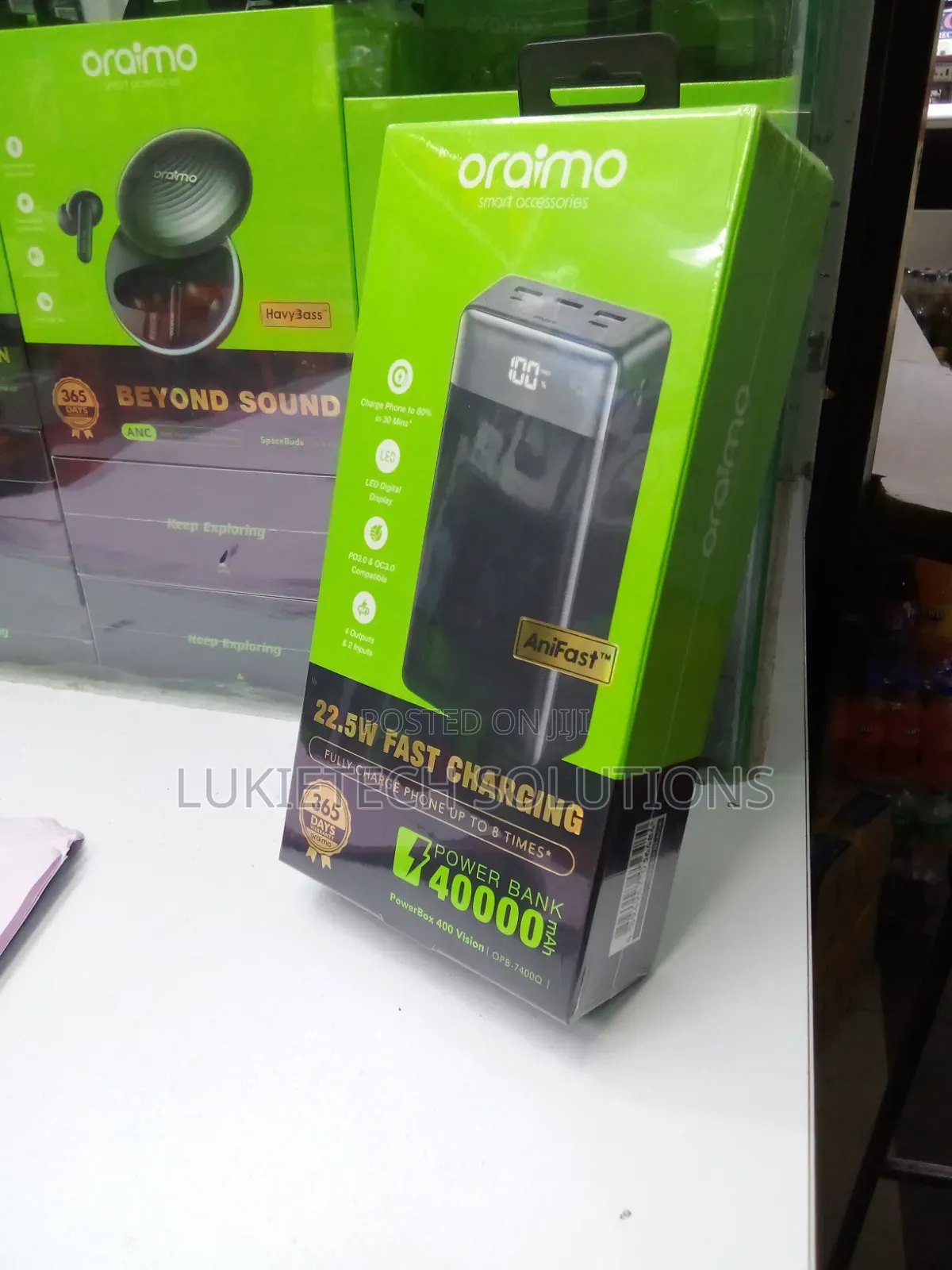 40000 Mah Excellent Oraimo Powerbank 22.5 Watts