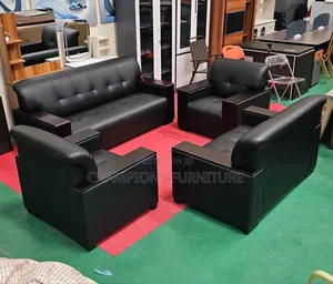 Executive Office Reception Leather Set