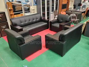 Executive Office Reception Leather Set