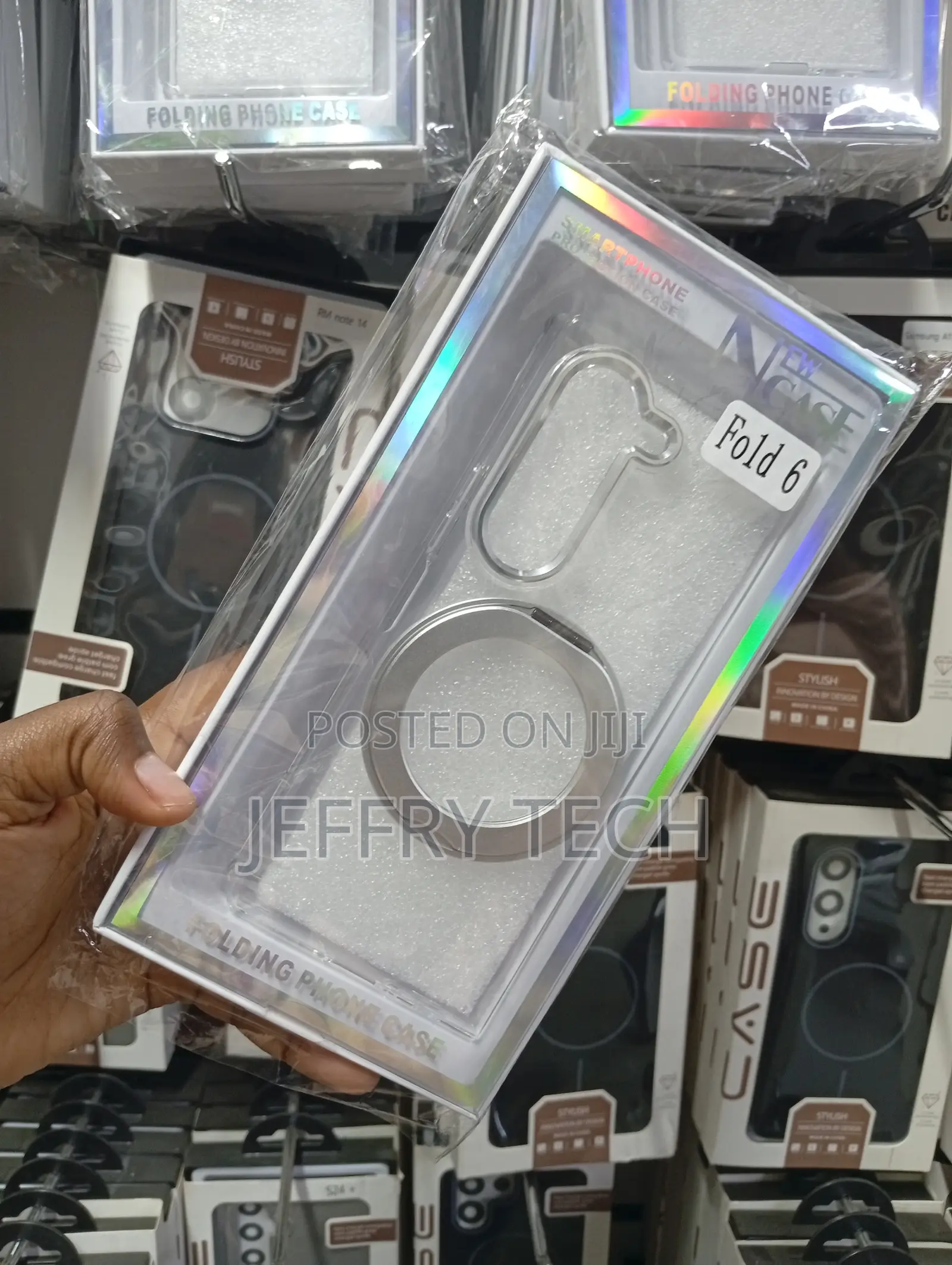 Samsung Galaxy Z Fold 6 Transparent Protective Case
