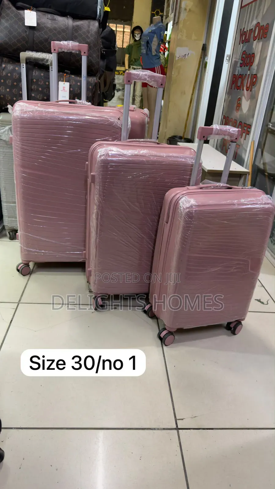 Unbreakable Rubber Suitcase Pp 3-in-1 Suitcase Set_yu