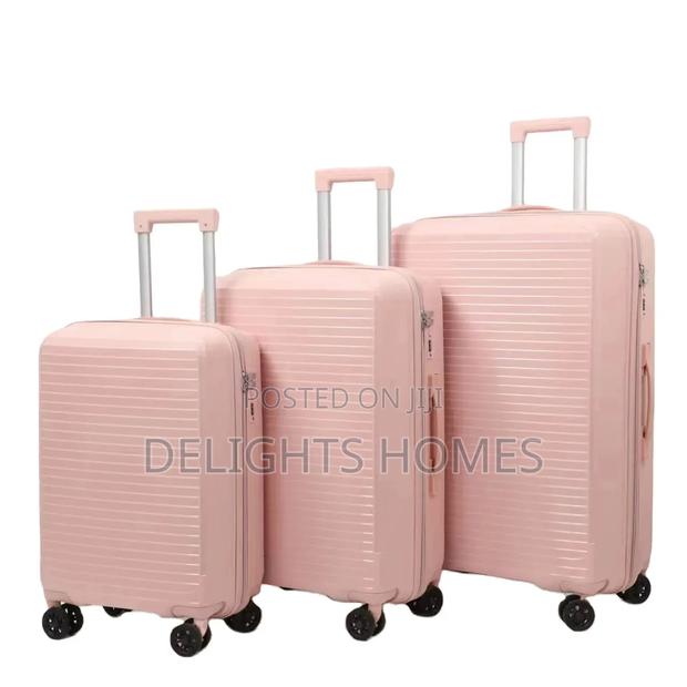 Unbreakable Rubber Suitcase Pp 3-in-1 Suitcase Set_yu - thumbnail 2