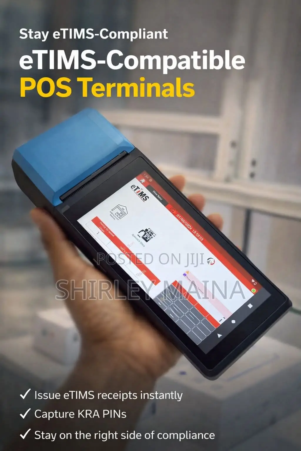 Android Smart POS Terminal | KRA eTIMS Compatible