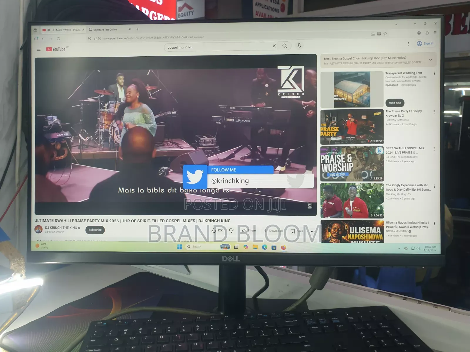 24" Frameless Monitor