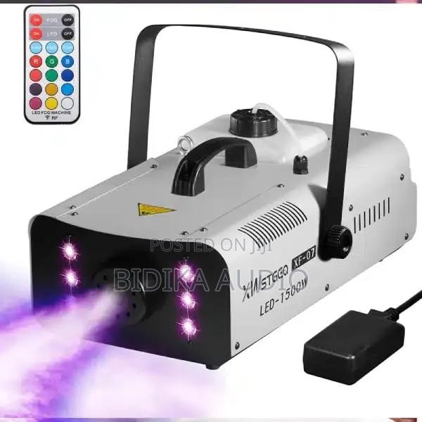 Fog Machine 1500 Watt With 6 Led Lights