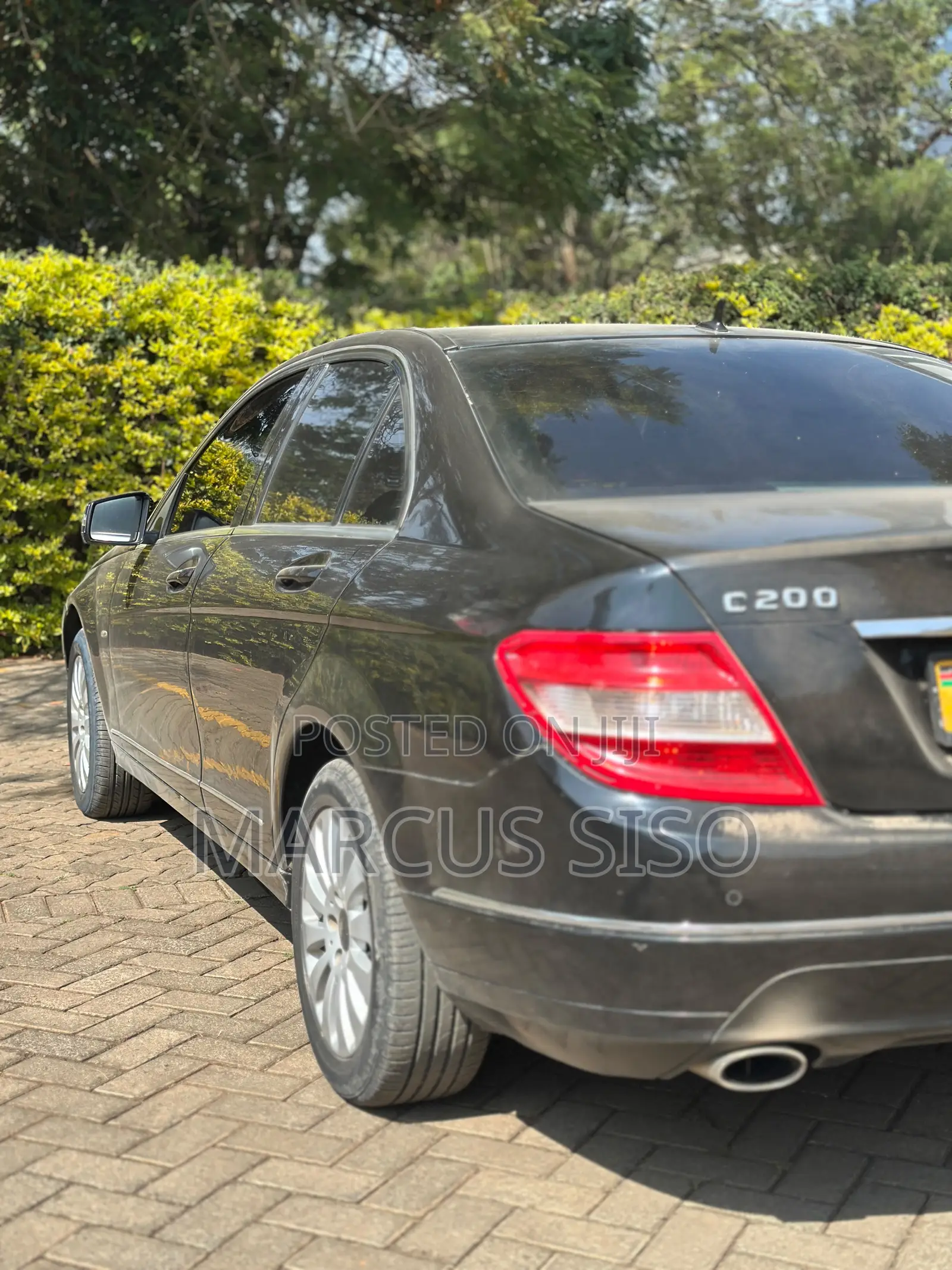 Mercedes-Benz C200 2008 Black