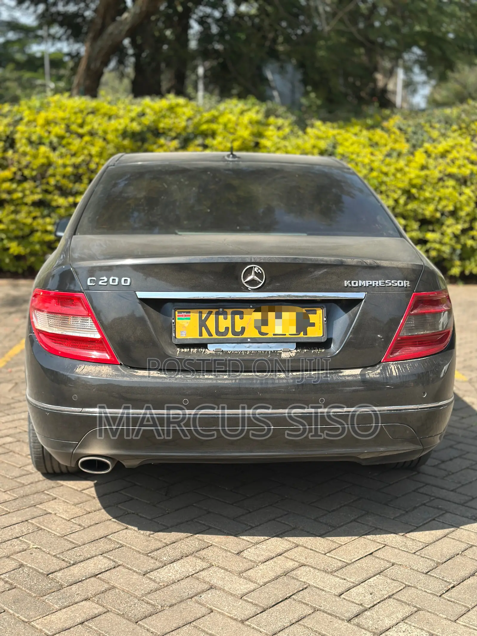 Mercedes-Benz C200 2008 Black