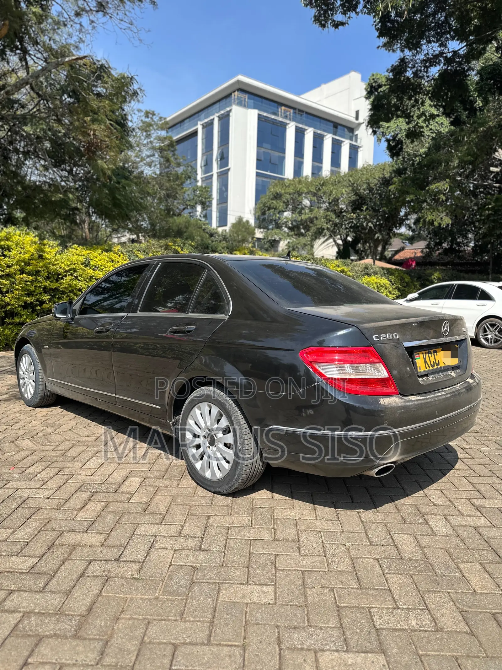 Mercedes-Benz C200 2008 Black