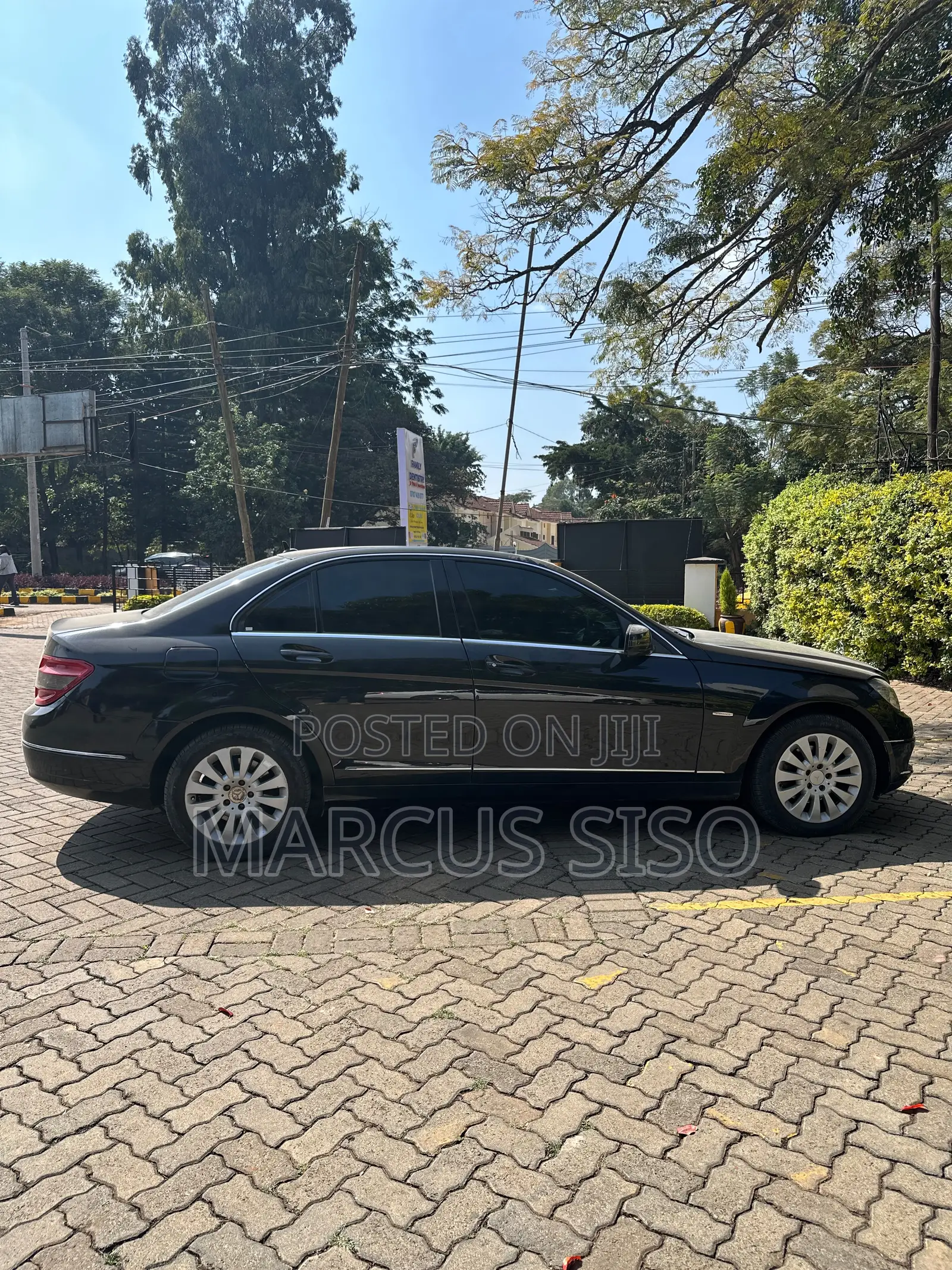 Mercedes-Benz C200 2008 Black