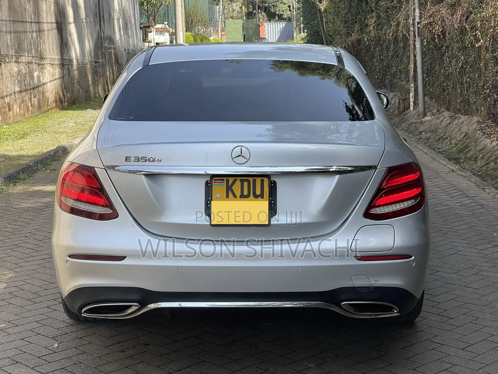Mercedes-Benz E350e 2018 Silver