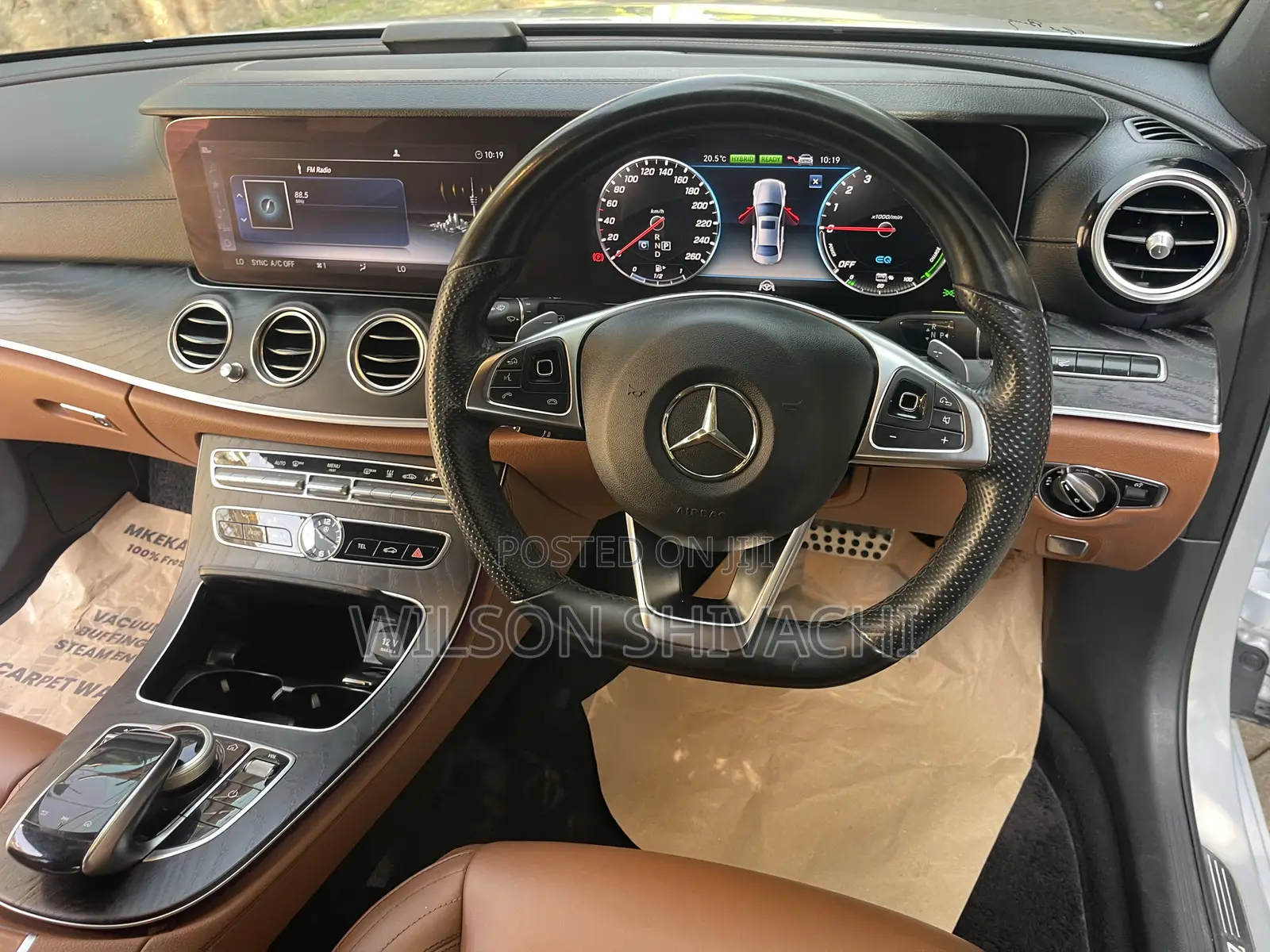 Mercedes-Benz E350e 2018 Silver