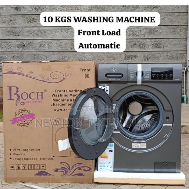 Roch 10 KGS Washing Machine Front Load Washing Machine