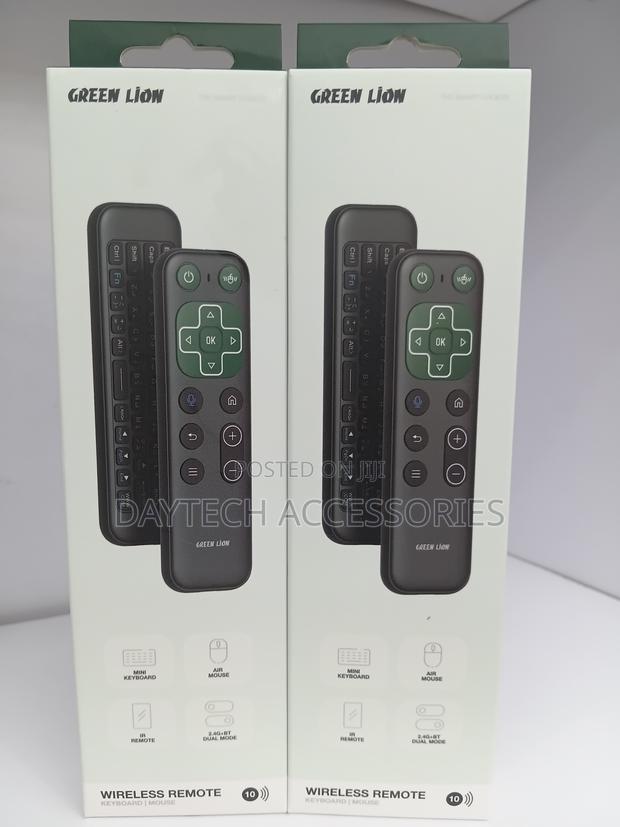 Green Lion Wireless Universal Remote Control 2.4g With Air Mouse.