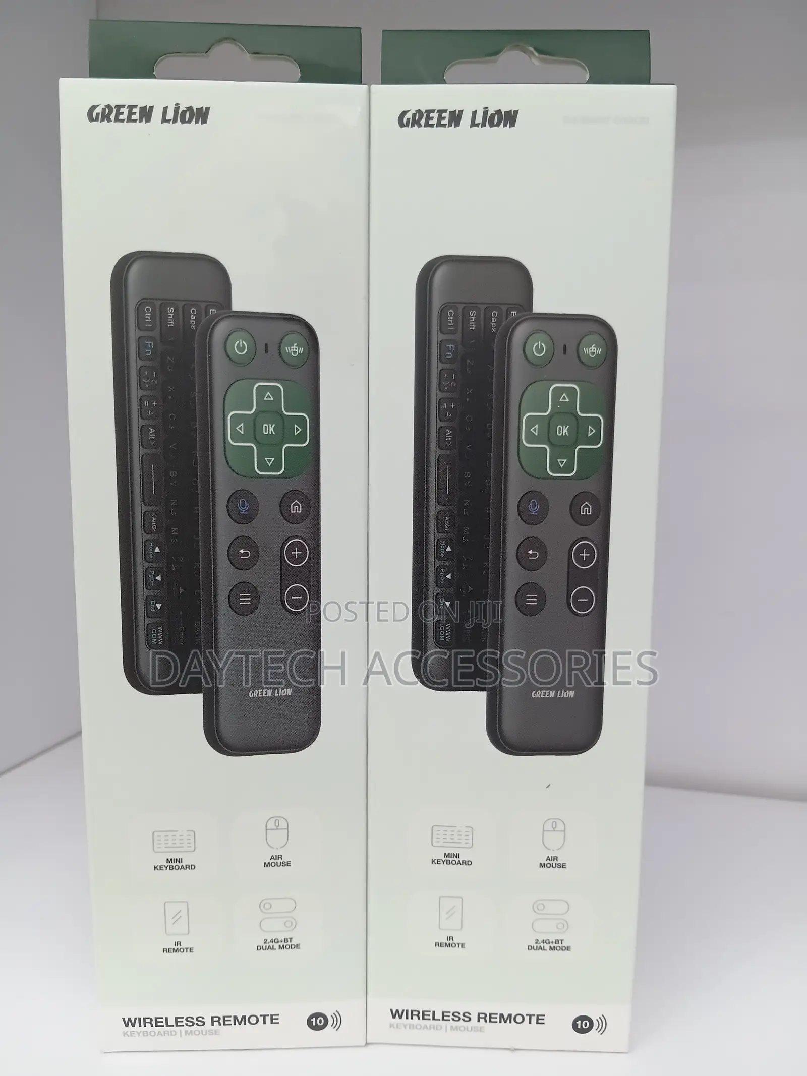 Green Lion Wireless Universal Remote Control 2.4g With Air Mouse.