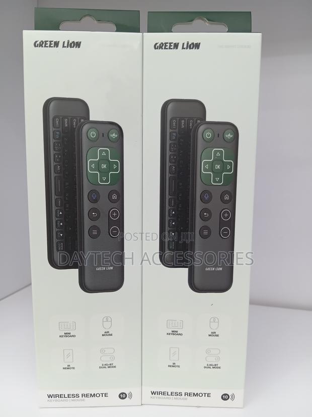 Green Lion Wireless Universal Remote Control 2.4g With Air Mouse. - thumbnail 2