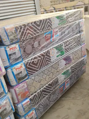 Jumbo Poa Quilted Mattress 5x6, 8 Inch Various Patterns