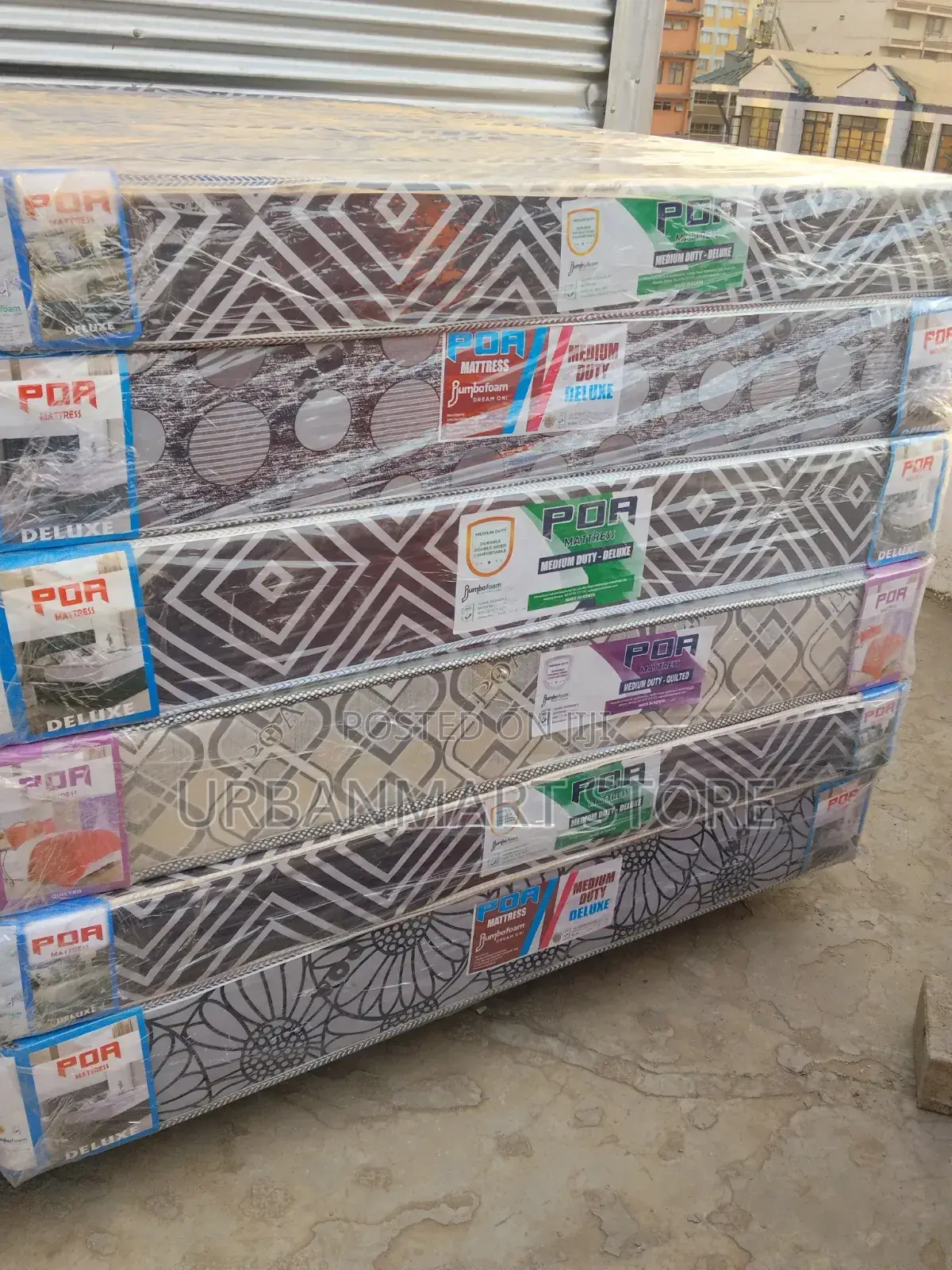 Jumbo Poa Comfortable 5x6 Foam Mattress, 8 Inches