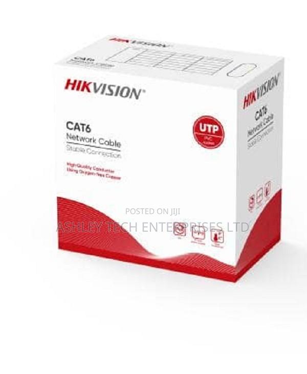 Hik Vision Cat 6 Pure Coppe*~`r Cable 305m CCTV Networking