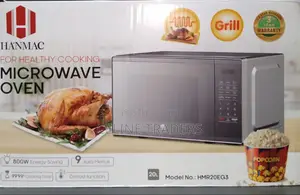 Hanmac 20l Silver Digital Microwave