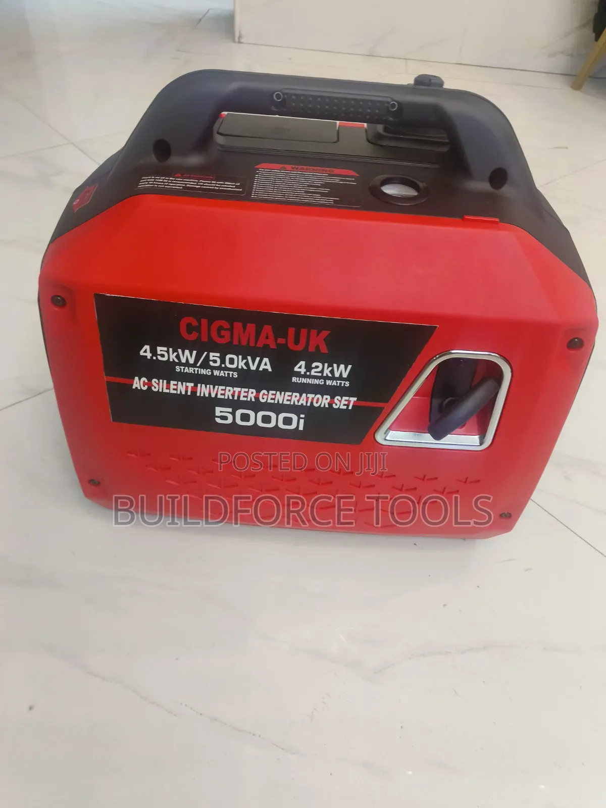 5000i Cigma UK Silent Inverter Gasoline Generator