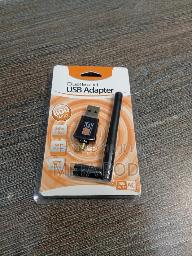 USB WiFi Adapter 600 MBPS Dual Band 2.4GHz+5GHz