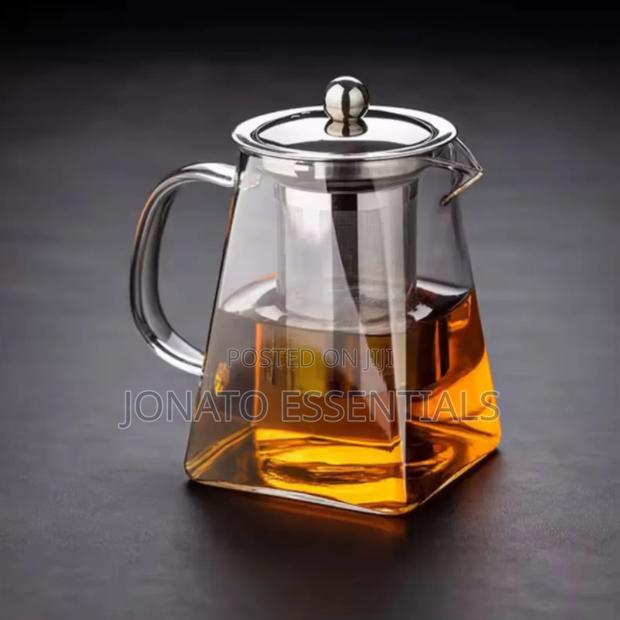 950ml Glass Teapot With Stainless Steel Infuser