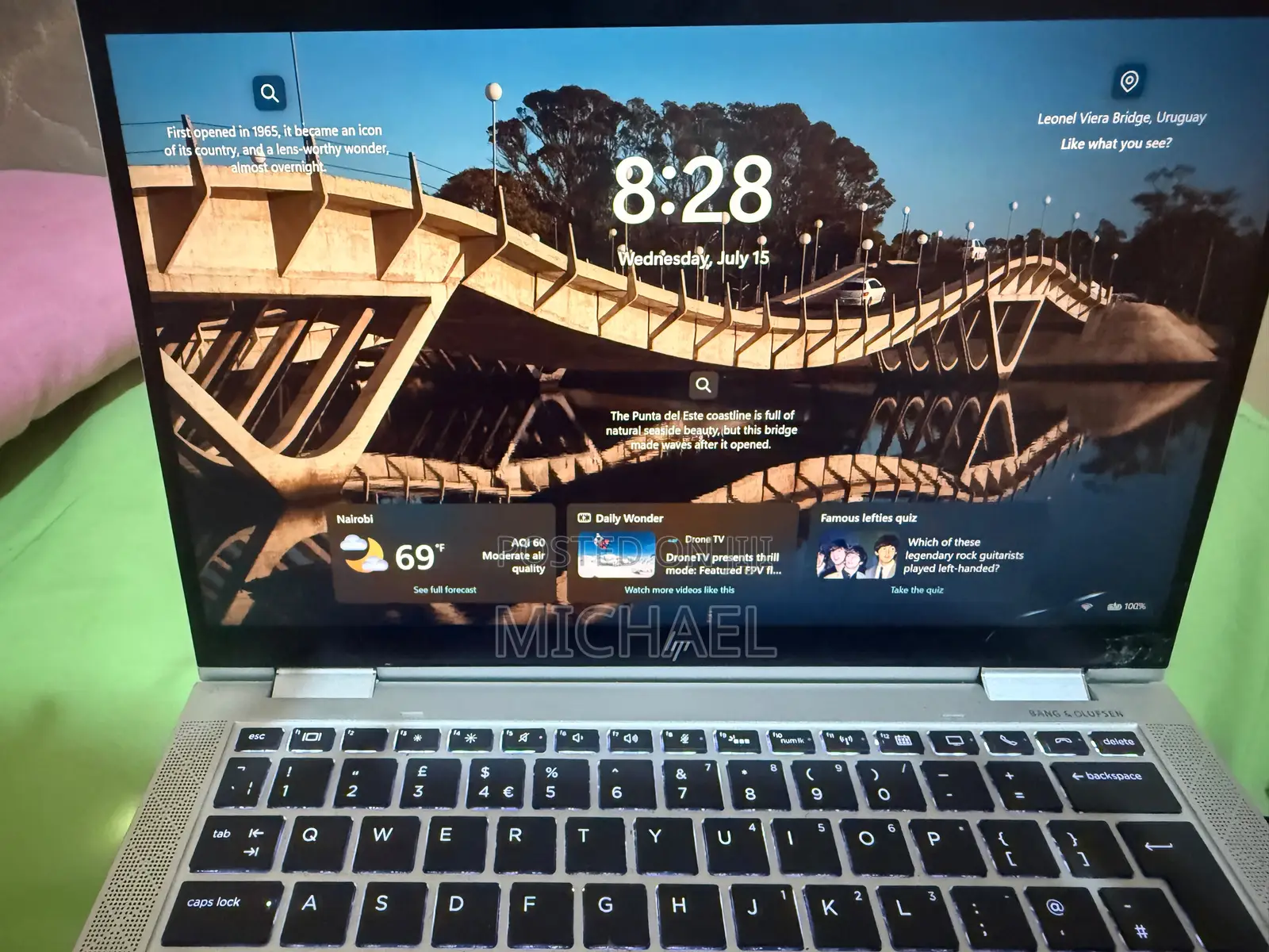 Laptop HP EliteBook X360 1030 G3 16GB Intel Core i7 SSD 512GB