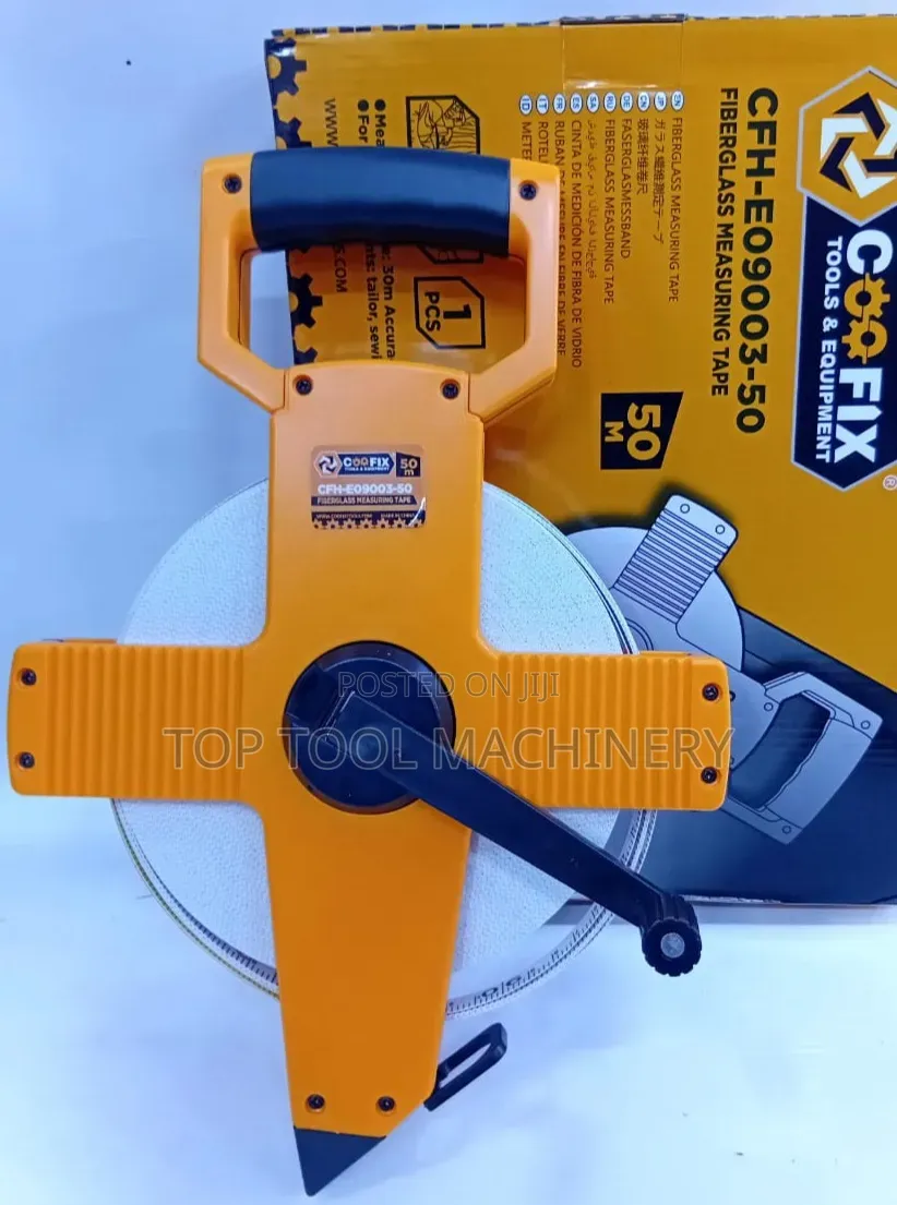 Portable Coofix Fibre Glass Tape Maeasure 50m