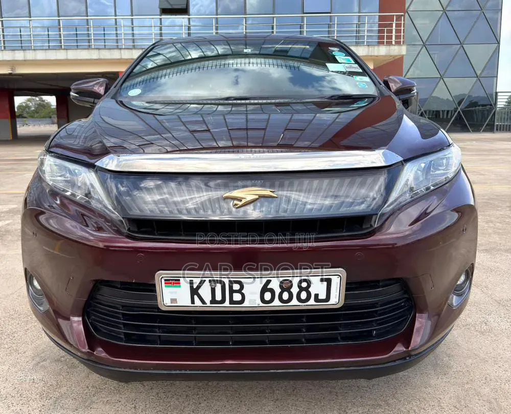 Toyota Harrier 2014 Maroon